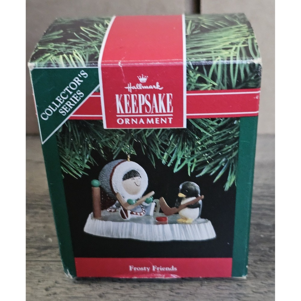 Frosty Friends 1991 Hallmark Keepsake Christmas Ornament 12th In Series